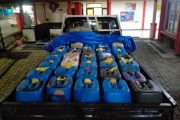 Cegah Peredaran Miras, Polisi Blora Jawa Tengah Amankan 735 Liter Miras