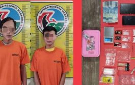Satresnarkoba Polres Tulungagung Berhasil Menangkap Dua Pengedar dan Puluhan Gram Sabu