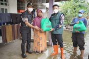 Wabup Subandi Sidak Genangan Air yang Melanda Empat Desa di Kecamatan Porong
