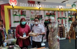Stand IKM Sidoarjo Raih Pemenang “Stand Aneka Ragam Produk” pada Batik Bordir dan Aksesoris Fair Tahun 2022