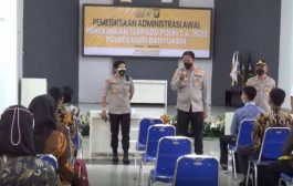 Kapolres Muba,Pantau Seleksi Penerimaan Anggota Polri Tingkat Bintara Dan Akpol Tahun 2022