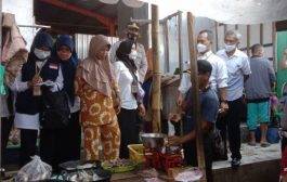 Lagi, Petugas Gabungan Di Blora Sidak Produk Makanan Dan Minuman, Kali Ini Di Pasar Kunduran
