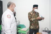 Gus Muhdlor Apresiasi BPJS Kesehatan Buka Posko Mudik Lebaran 2022 di Terminal Purabaya Sidoarjo