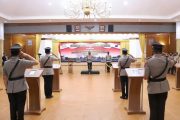Kapolda Jateng Pimpin Sertijab Kabidkum dan Empat Kapolres