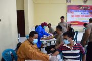 Siap Amankan Pilkades, Personel Polresta Sidoarjo Lakukan Pemeriksaan Kesehatan